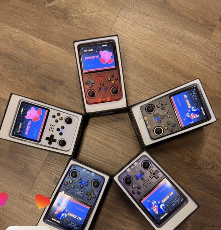 Elevated Gaming Retro Handheld colour options